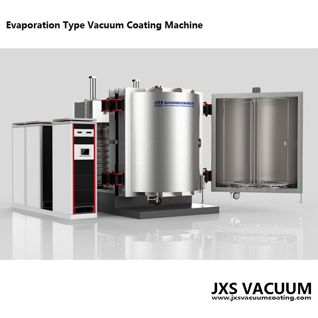 Vertical Double Doors Plastic Cosmetic Cap Vacuum Metallizing Machine