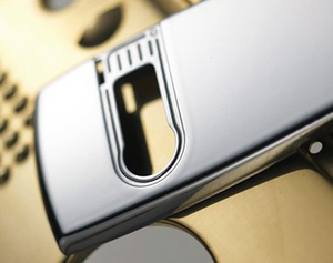 Gray Metalizing Phone Case