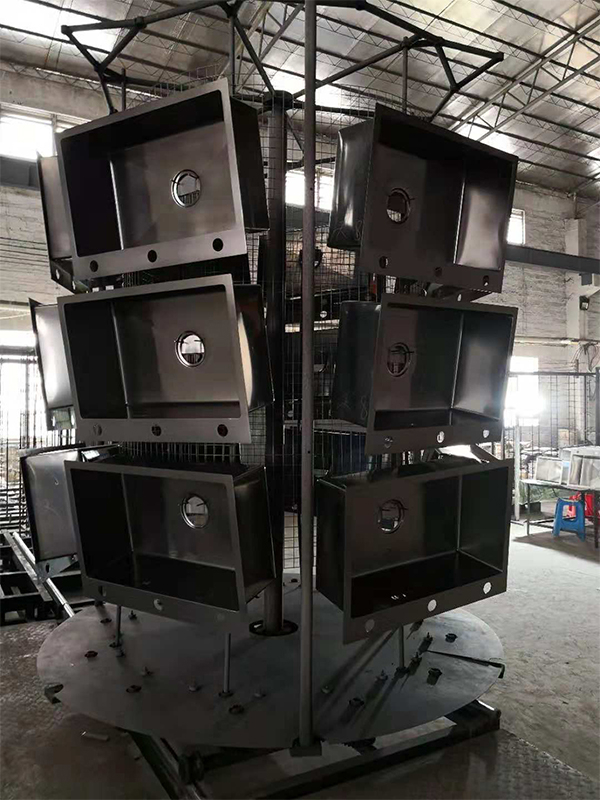 PVD Vacuum Coating Magnetron Sputtering Machine For Gold Silver Blue Colors