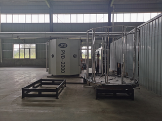 Gold Jewelry PVD Plating Machine Small PVD Vacuum Titanium Coating Machine