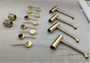 High Efficiency Ceramic Sanitary Ware Vacuum PVD Coating Equipment For Golden Silver Color