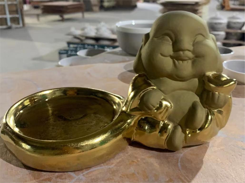 PVD Vacuum Plating Equipment For Ceramic Artware: Bright, Uniform Color Coating For Figurines And Sculptures