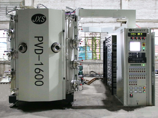 Double Front Open Doors Plastic Vacuum Metalizing Machine