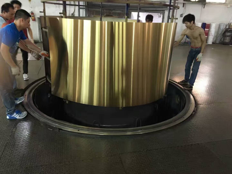 Full Auto High Efficiency Stainless Steel Door Handle Small PVD Coating Machine