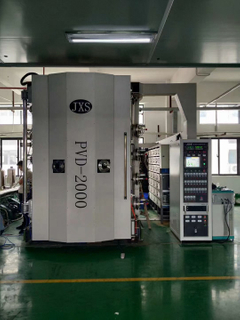 Large Capacity Metal Furniture Pvd Gold Coating Machine Blue Color