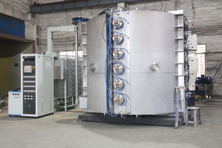 PVD Treatment Coating Machine For Taps And Bathroom Furniture Of PVD Black Gold Copper Bronze Blue Silver