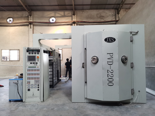 Metal Hardware PVD Vacuum Coating Machine / Pvd Vacuum Metal Evaporation Vacuum Metallizing Machine