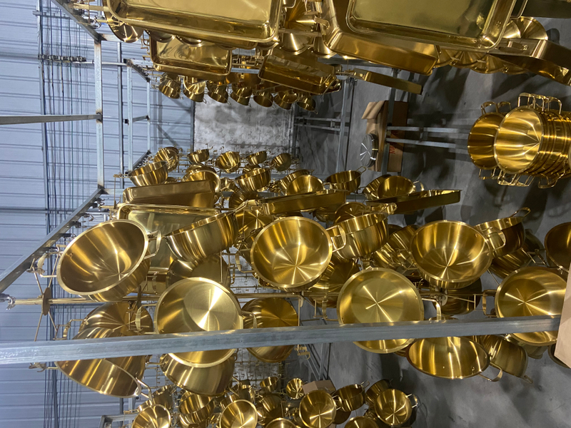 High Efficiency Gold Silver Evaporation Vacuum Coating Machine For Plastic Parts