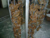 Crystal Glass Chandelier Pendants with PVD Coating High Transparency And Sparkling Refraction