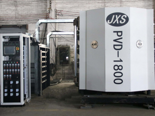 Plastic Shoe Heel Evaporation Vacuum Metalizing Machine