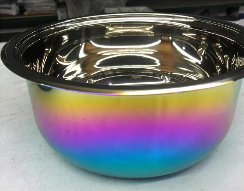 Large Size Stainless Steel Plate Sheet Furniture Titanium PVD Vacuum Coating Machine For Gold Rose Gold Black Color