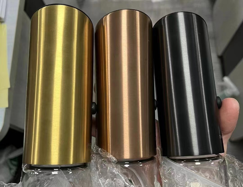 Large Size Stainless Steel Plate Sheet Furniture Titanium PVD Vacuum Coating Machine For Gold Rose Gold Black Color