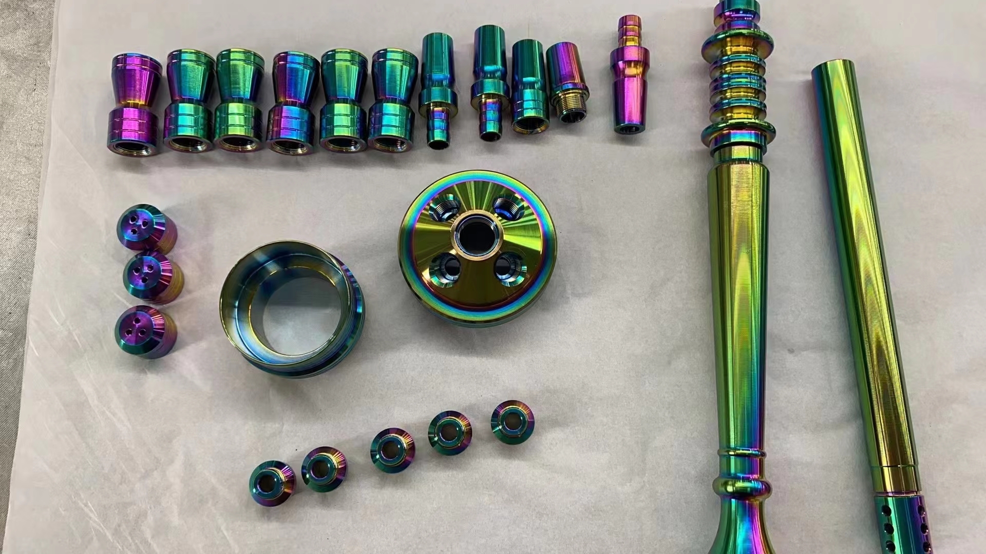 Hardware Accessories PVD Coating Machine Multi-Color Vacuum Plating Equipment For Fasteners, Clips And Connectors