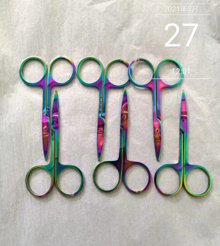 Multi-Color PVD Vacuum Coating Shears, Smooth Surface And Rust-Proof For Daily Use