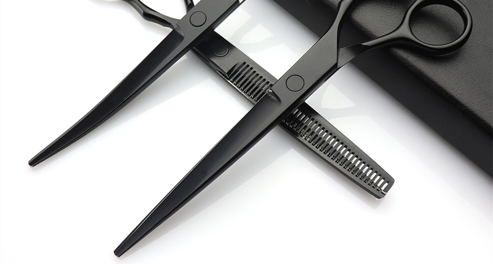 Sharonds-7-0-inch-japan-hair-scissors-black-barber-scissors-set-hairdressing-professional-barber-set-ladies