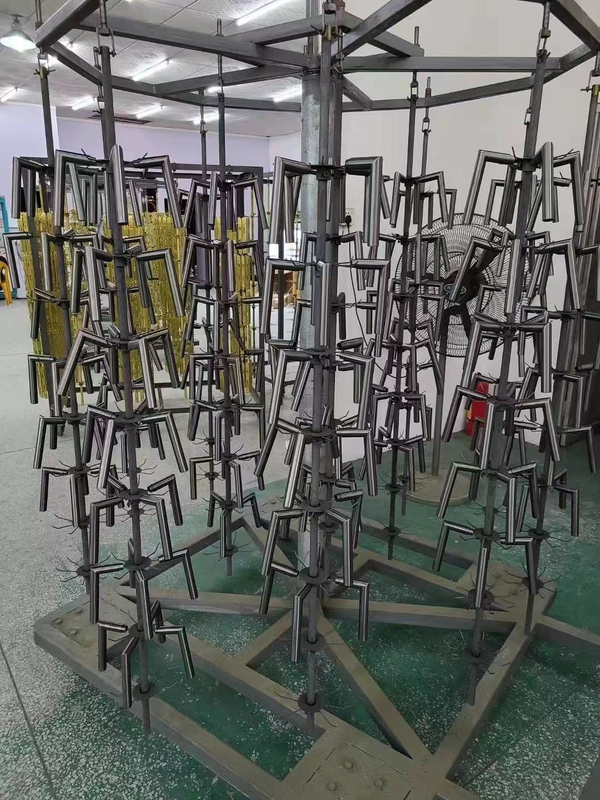 Large Output Mosaic Glass Ceramic Tiles PVD Vacuum Coating Machine