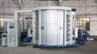 PVD Vacuum Coating Magnetron Sputtering Machine For Gold Silver Blue Colors