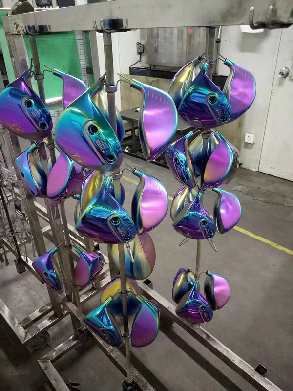 High Efficiency Vacuum Evaporation Coating Machine For Blue Gold Black Color