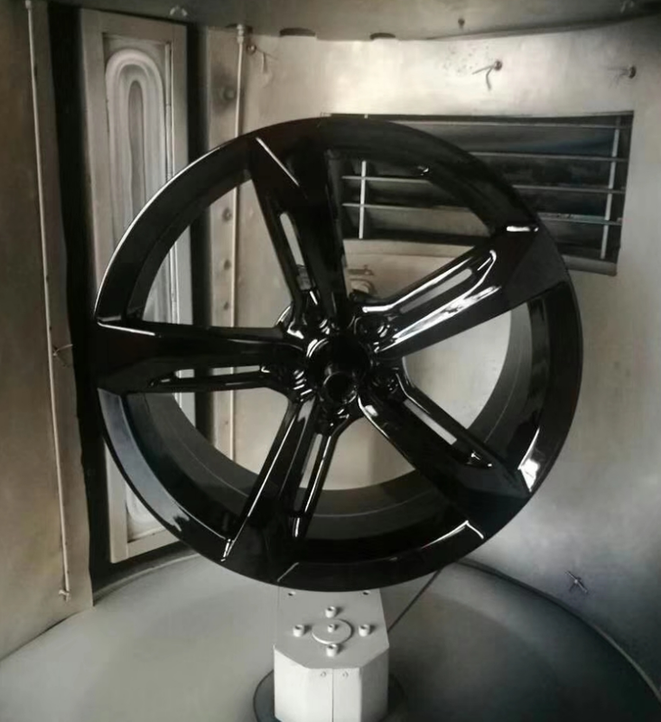 High-Gloss PVD Coating Machine with Large-Capacity Vacuum Chamber for Alloy Wheels & Motorcycle Rims