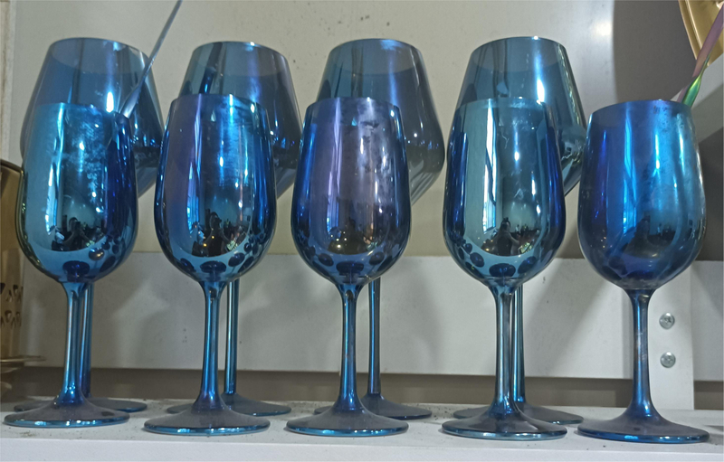 Drinking Glass PVD Coating Machine, Colorful Decorative Coating And Smooth Finish
