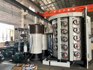 Flatware PVD Vacuum Coating Machine With Electrical Cabinet
