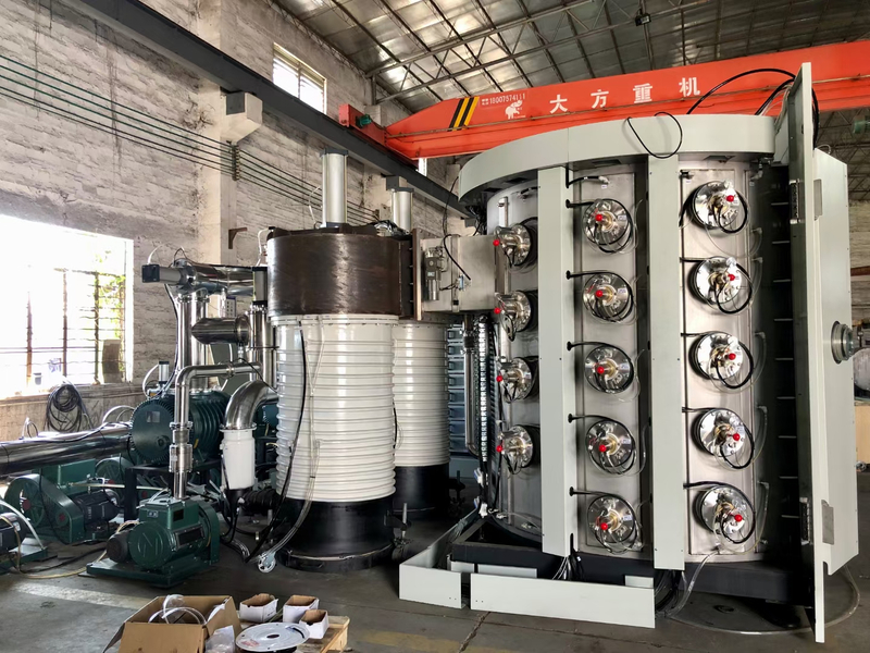 Flatware PVD Vacuum Coating Machine With Electrical Cabinet