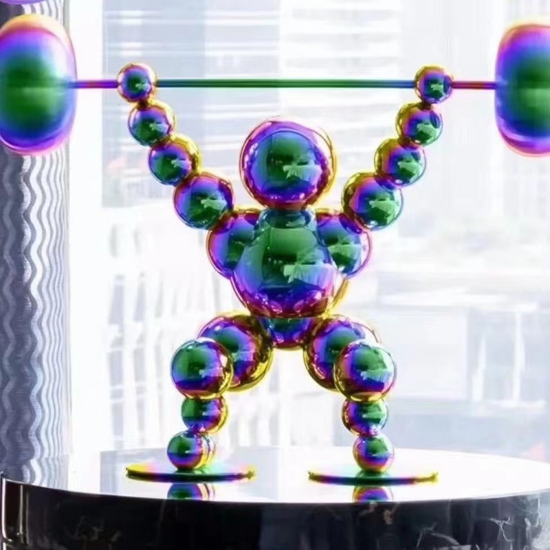 Colorful Rainbow PVD Vacuum Coating With Gradient Luster, Stunning Visual Effect