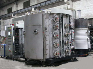Vertical Front Loading Stainless Steel Furniture Cathodic Arc Plasma Deposition System