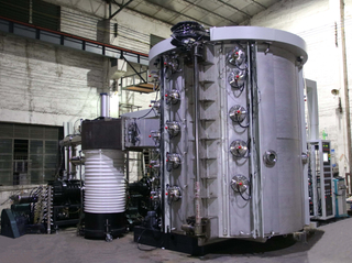 Mitsubishi PLC PVD Vacuum Coating Machine With Diffusion Pump