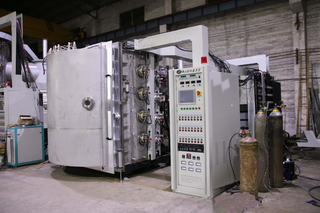 Plastic Cosmetic Cap Vacuum Metalizing Machine