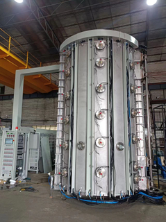 High Efficiency Vacuum Evaporation Coating Machine For Blue Gold Black Color