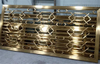 Stainless Steel Sheet / Furniture Parts Gold PVD Vacuum Coating Machine