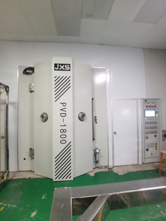 Plastic / Metal Button PVD Vacuum Metaliizing Coating Machine Color Coating Equipment