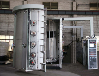 Plasma Coating Machine For Automotive Parts, Uniform Metallic Plating For Alloy Wheels And Metal Logos