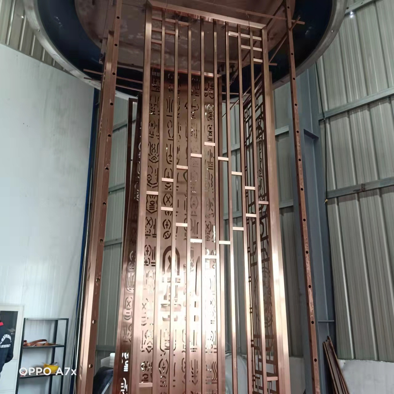 Decorative Ornament PVD Vacuum Coating Equipment, Luxury Gold Metallization And High Productivity Full Auto System