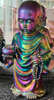 Ceramic Artware PVD Vacuum Plating Equipment, Uniform And Bright Color Coating For Ceramic Figurines And Sculptures