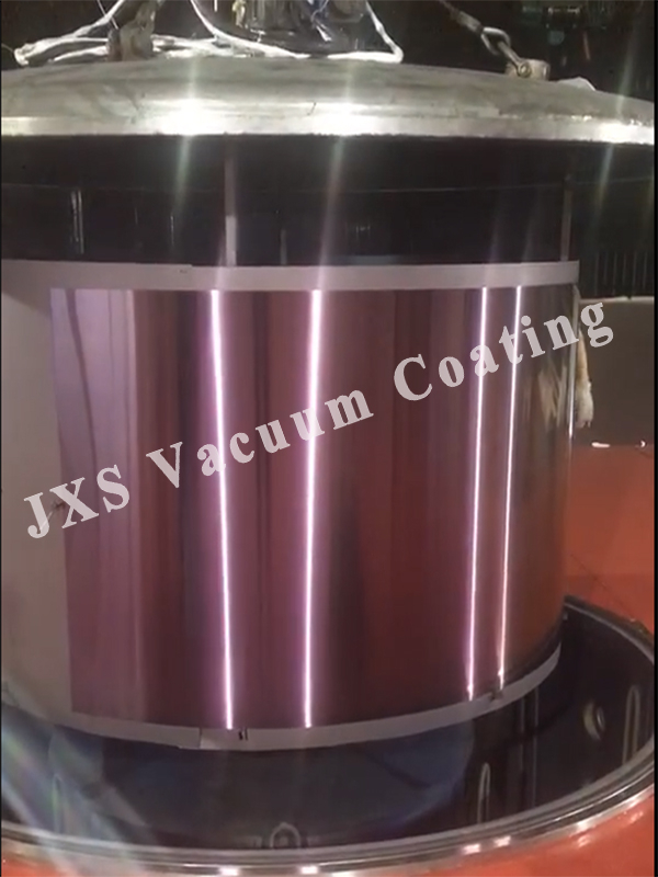 Stainless Steel Sheet PVD Coating System For Gold Color