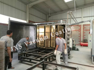 High Production Capacity Ceramic Tile Gold Silver Vacuum Coating System