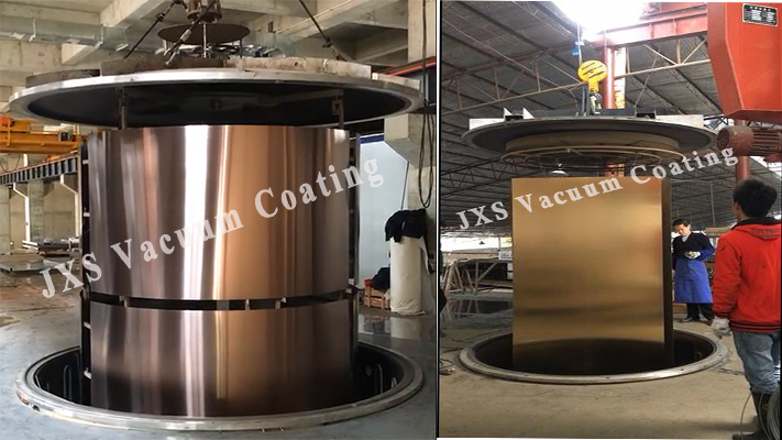 Stainless Steel Sheet Plate Panel PVD Coating Machine Manufacturer