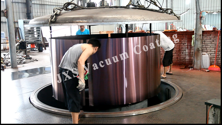 FoShan Ceramic GOLD Color Coating Machine Tableware PVD Coating Machine