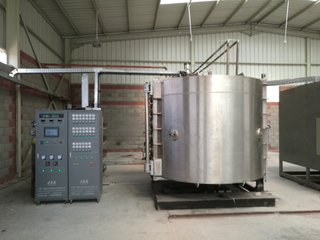 High Production Efficiency Ceramic Tile Vacuum Plating Equipment