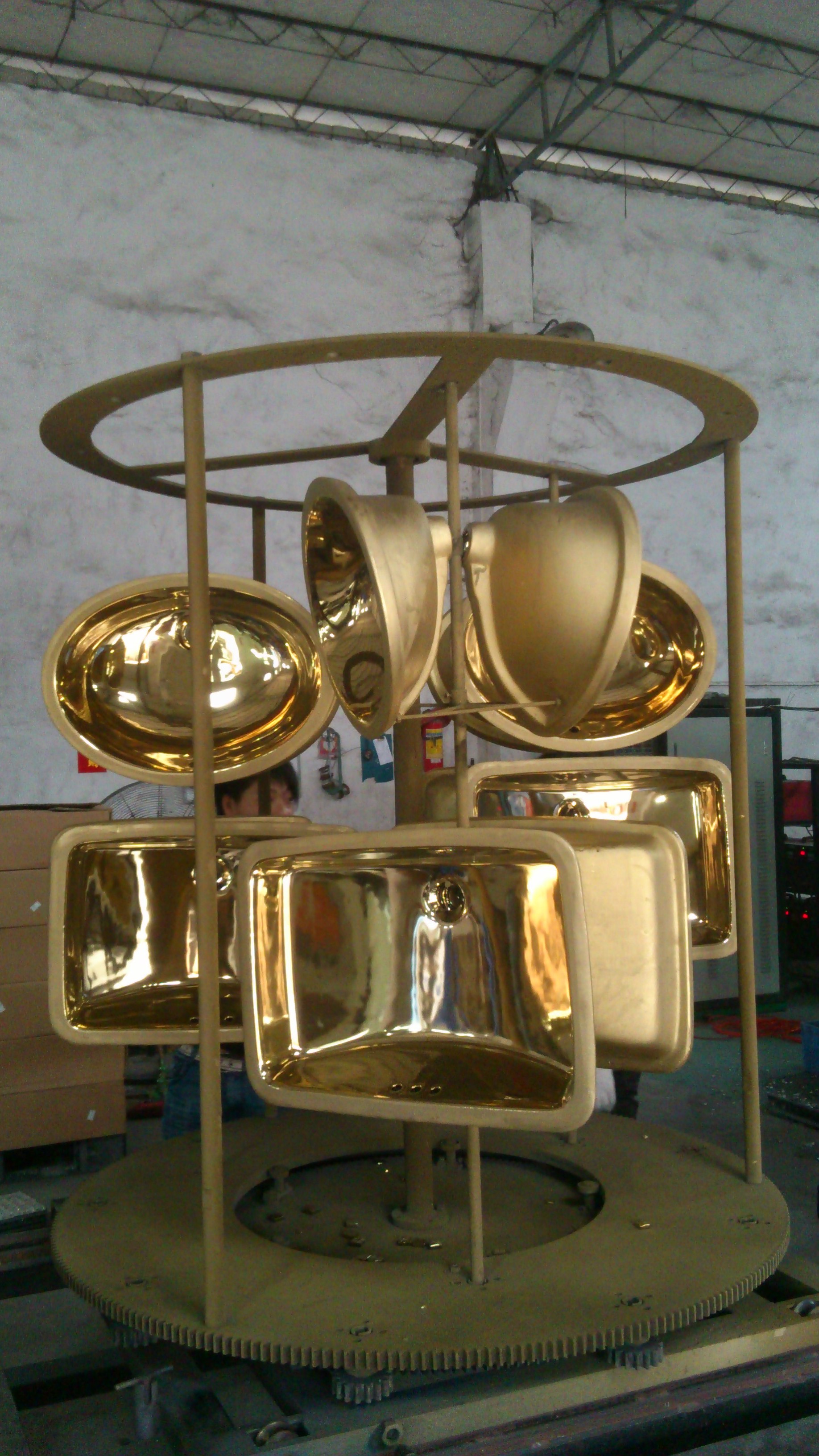 High Efficiency Stainless Steel Physical Vapor Deposition Multi Arc Ion PVD Vacuum Coating Machine